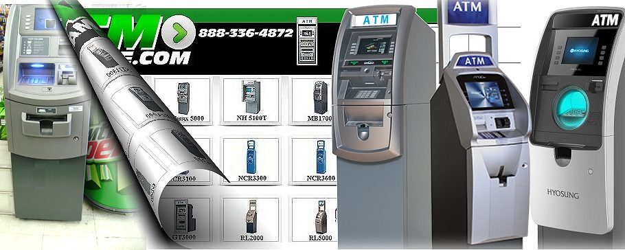 ATM logo machine
